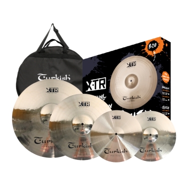XTR-B SET 2 XTR Brilliant Set + Bag Turkish Cymbals
