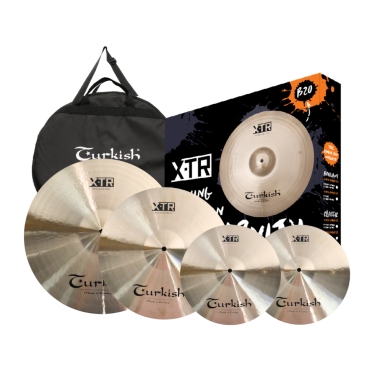 XTR-C SET 2 X-TR CLASSIC SET + Bag Turkish Cymbals