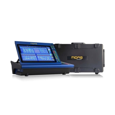 HD96-AIR-CC-TP Digital Mixer 144 Input-Channels, 120 Mix Buses with case Midas