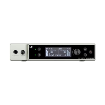EW-DX EM 2 DANTE (R1-9) Bộ thu không dây 2 kênh hỗ trợ Dante 520 - 607.8 MHz Sennheiser