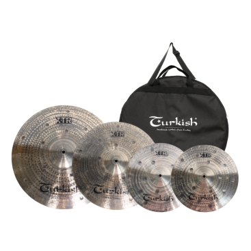 XTR-D-SET 2 XTR DARK (META DARK) Set + Bag Turkish Cymbals