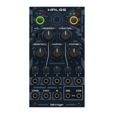 HALOS Physical Modeling Synthesizer for Eurorack Behringer