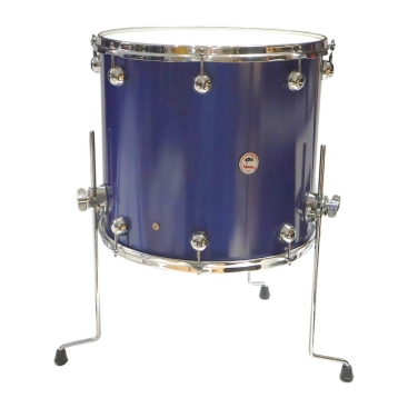 VENOM 18"X16" FLOOR TOM - ESPRESSO CAPSULE BLUE FINISH |DS DRUM DSVE1816FTECBL