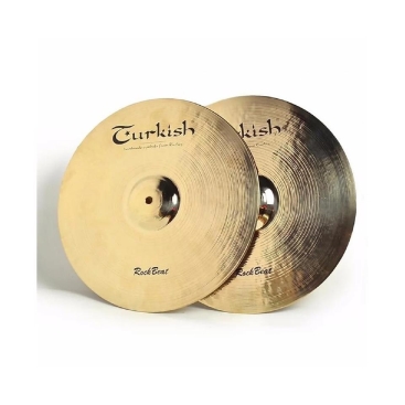 RB-HH14 14" Rock Series Rock Beat Hi-Hat Heavy Turkish Cymbals (Pair)