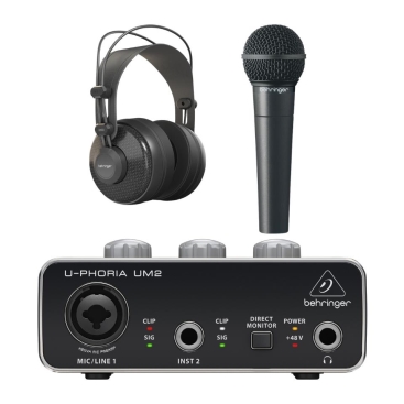 Combo Livestream 2 Bộ Livestream Podcast dành cho PC Behringer