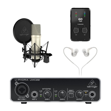 Combo Livestream 5 Bộ Livestream Podcast dành cho điện thoại Behringer