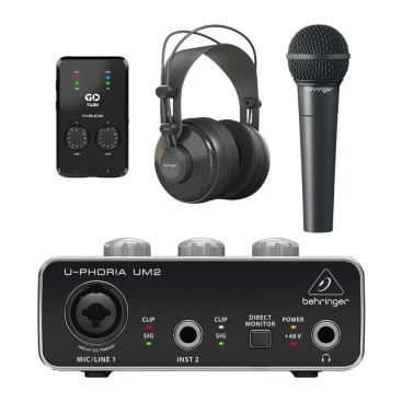 Combo Livestream 2 Bộ Livestream Podcast dành cho điện thoại Behringer