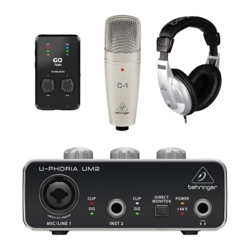Combo Livestream 4 Bộ Livestream Podcast dành cho điện thoại Behringer