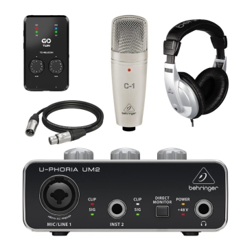 Combo Livestream 4 Bộ Livestream Podcast dành cho điện thoại Behringer