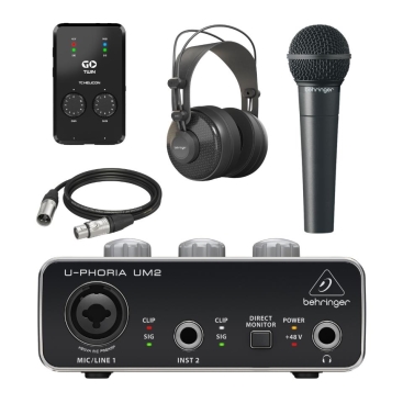 Combo Livestream 2 Bộ Livestream Podcast dành cho điện thoại Behringer