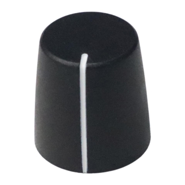 FJ20-00353-000 Plastic Knob Cap (W/D:25.4mm/H:16.6mm/With Indicator) Wing Behringer 