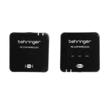 ME CAM WIRELESS Hệ Thống Micro Kẹp Áo Không Dây Kỹ Thuật Số Dành Cho Nhà Sáng Tạo Nội Dung Behringer
