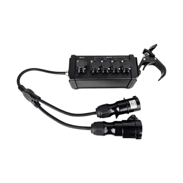 DMX Splitter 4 IP Bộ Chia Tín Hiệu DMX 4 Cổng Chống Nước IP67 Mitek & HBK