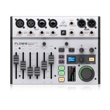 FLOW 8 Digital Mixer Behringer 8 Input 2 FX USB Audio Interface | Mixer karaoke