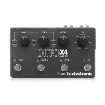 DITTO X4 LOOPER Guitar Stompboxes Tc Electronic