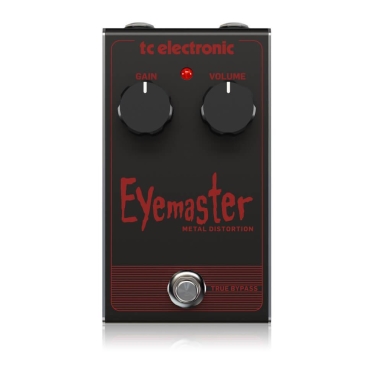 EYEMASTER METAL DISTORTION Guitar and Bass Tc Electronic