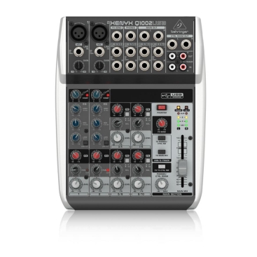 Q1002USB Analog Mixer Behringer | Mixer cơ Behringer Q1002USB - Mixer hội trường