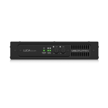 LUCIA 120/2M Commercial amplifier with DSP Labgruppen