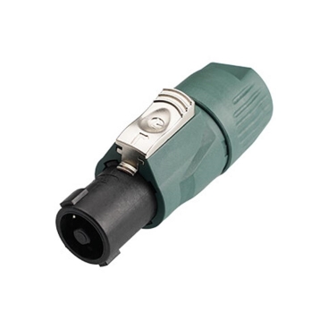 RCLS4F-G-000-1 4 pole loudspeaker cable connector with latch lock Rean