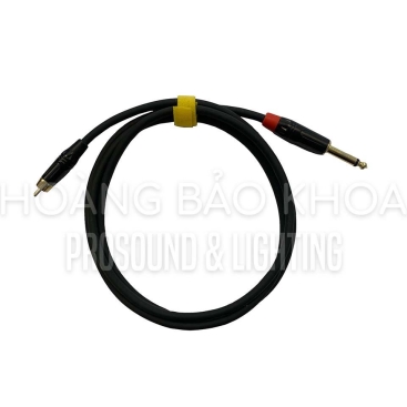 1/4" TS to RCA Audio Cable 2m