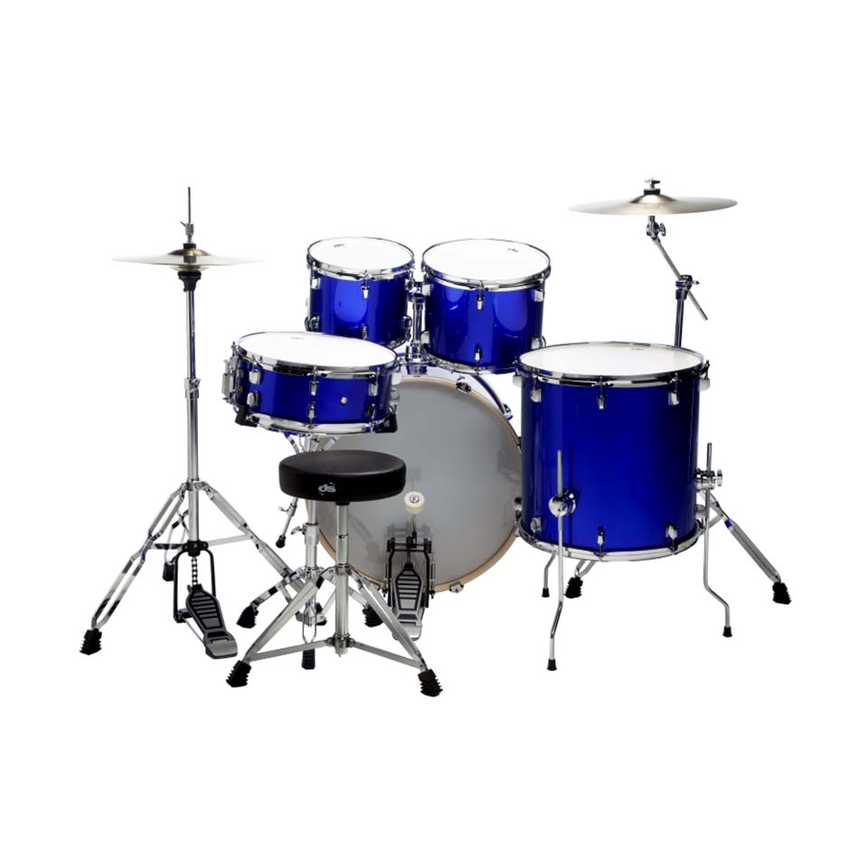 DSX2251EBS DSX ECO Electric Blue Sparkle 22 inch DS Drum