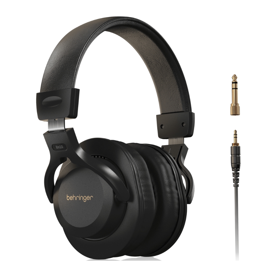 BH20 Premium Closed-Back High-Fidelity Headphones Behringer